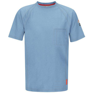 Workwear Outfitters Bulwark FR iQ Series® T-shirts 2XL Tall Blue Mens