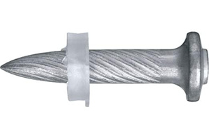 Hilti X-U P8 Series Steel/Conrete Nails 1/4 in 1.00 in Carbon Steel