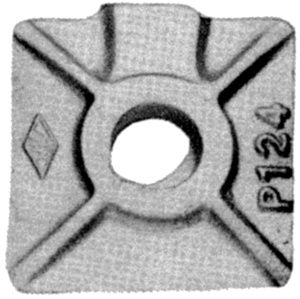 Maclean Power Square Washers 13/16 in Ductile Iron Hot-dip Galvanized