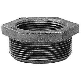 Black Cast Iron Hex Bushings 2 x 1 in 150 lb Domestic Threaded Both Ends