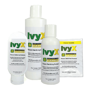 Coretex IvyX Post-contact Skin Cleanser Solution 4 oz Bottle