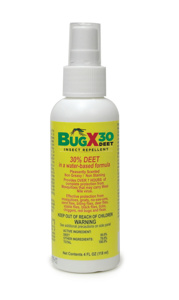 Coretex BugX30 DEET Insect Repellents 4 oz 12 Bottles Per Case