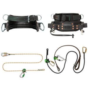 Buckingham KIT149 Series Premium Pole Climbing Kits 2XL Leather