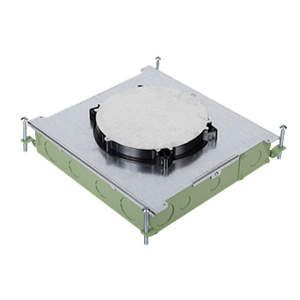 Wiremold Resource RFB®E Series Rectangular On-grade Recessed Floor Boxes Metallic 6 Gang Recessed