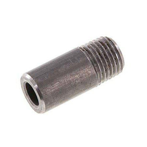 Generic Brand A106B Seamless Carbon Steel Pipe Nipples 3/4 x 2 in STD (Standard) Domestic Bevel One End x Thread One End