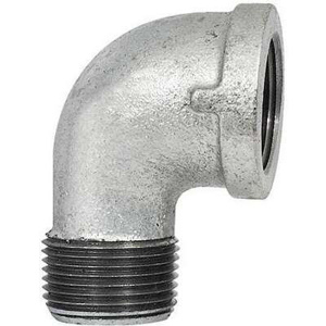 Galvanized Malleable Iron 90 Degree Street Elbows 2 in Domestic