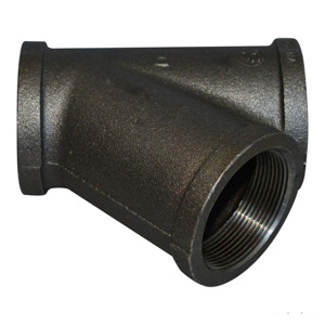 Black Malleable Iron Y-Branches 1-1/2 in 150 <em class="search-results-highlight">lb</em> Domestic