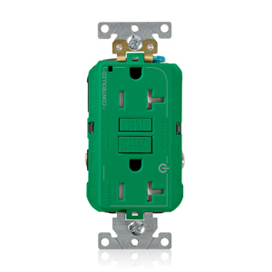 G5362-2TN 20A GFCI FULL CONTR GRN