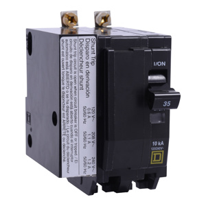 Square D QO™ QOB Bolt-on Shunt Trip Miniature Circuit Breakers
