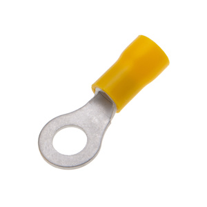 NSI Industries R Series Insulated Ring Terminals 12 - 10 AWG 1/4 in Yellow