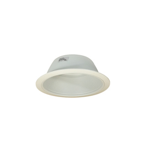 Nora Lighting NTM-31 Series 6 in Trims White Baffle - White Stepped Baffle White