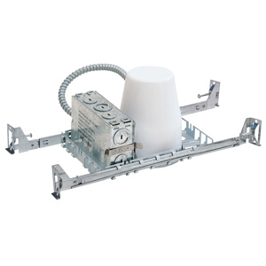 Nora Lighting NS Series 4 in New Construction Housings Non-IC Incandescent 5-3/4 in Bar Hangers