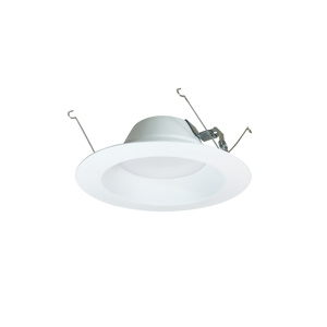 Nora Lighting AC Onyx Recessed Can Lights 120 V 16 W 5 in<multisep/> 6 in 3000 K White Dimmable