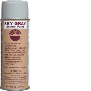 Rainbow Technology 4600 Series Enamel Spray Paints Sky Gray 16 oz Spray Can