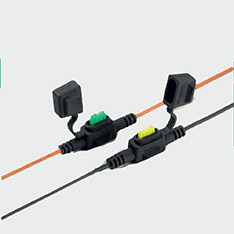 Littelfuse MINI® FHM Series In-line Waterproof Blade Fuse Holders