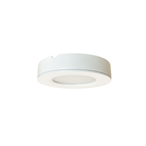 Nora Lighting NMP LED Puck Lights White 2-3/4 in 12 VDC 3.5 W Dimmable 300 lm 3000 K