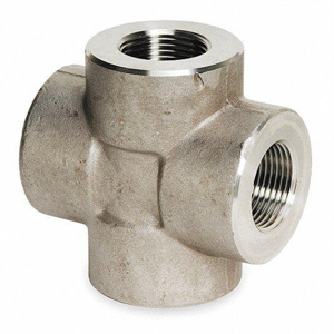 Stainless Steel 316 Crosses 1 in 150 lb Import Threaded