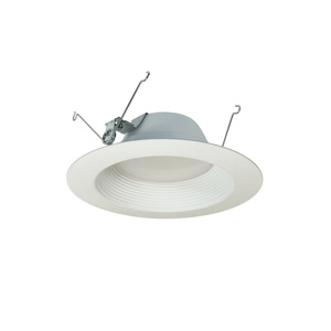 Nora Lighting AC Onyx Recessed Can Lights 120 V 16 W 5 in<multisep/> 6 in 3000 K White Dimmable 1150 lm