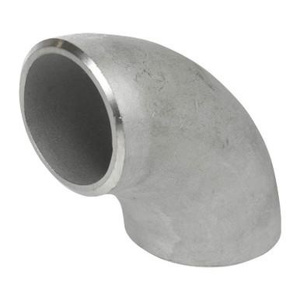 Stainless Steel 316L 90 Degree Long Radius Elbows 4 in Schedule 40s Butt Weld Import