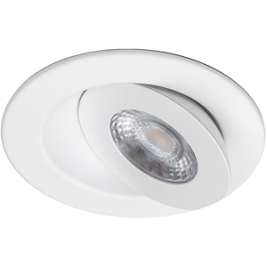 WAC Lighting Lotos Recessed LED Downlights 120 - 277 V 9 W 4 in 3000 K White Dimmable 750 lm