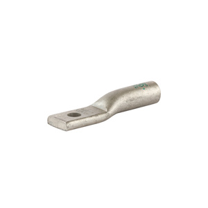 NSI Industries AL Series Long Compression Lugs 1/4 in 1 Hole Green 4 AWG
