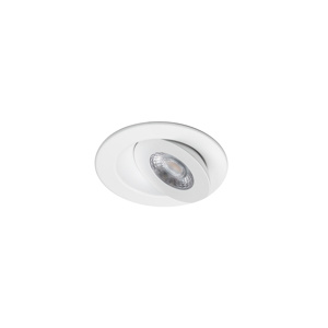 WAC Lighting Lotos Recessed LED Downlights 120 - 277 V 9 W 4 in 3000 K White Dimmable 750 lm