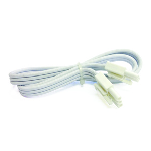 Nora Lighting NUD Series Undercabinet Linking Cables 6 in White