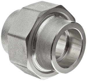 Stainless Steel 304L Unions 1-1/2 in 3000 lb Socket Weld Import