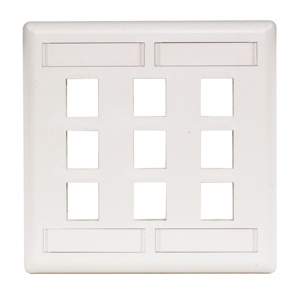 Hubbell Premise Standard Multimedia Faceplates