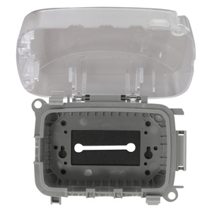 Intermatic Weatherproof While-in-Use Box Covers Universal 1 Gang Clear