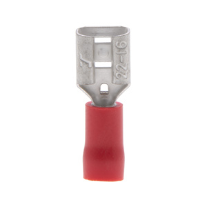 NSI Industries Female Insulated Disconnects 22 - 18 AWG Red Vinyl