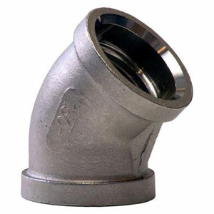 Stainless Steel 304 45 Degree Elbows 1 in 150 lb Socket Weld Import
