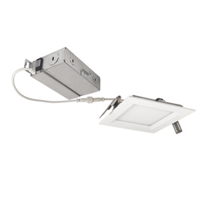 Nora Lighting FLIN Recessed Wafer Lights 120 V <em class="search-results-highlight">11</em> W <em class="search-results-highlight">4</em> in 2700/3000/3500/4000/5000 K Matte White Dimmable 650 lm