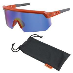 Ergodyne <em class="search-results-highlight">Safety Glasses</em> Anti-fog, Anti-scratch, Polarized Blue Mirror Orange
