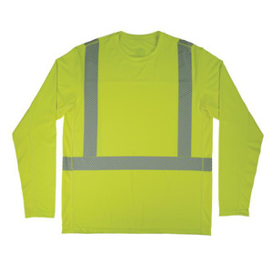 Ergodyne Chill-Its High Vis Reflective Shirts Large High Vis Lime Mens