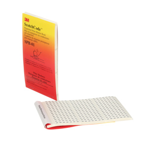 3M ScotchCode™ Wire Marker Books Vinyl-impregnated Cloth