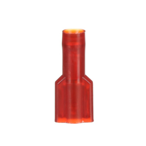 3M Female Insulated Disconnects 22 - 18 AWG Butted Barrel Red Nylon