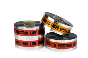 3M Detectable Buried Barricade Tape Orange