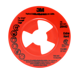 3M Disc Pad Backup Face Plates