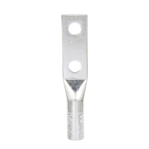 3M 31000 Series Long Barrel Compression Lugs 1/2 in 2 Hole White 300 kcmil
