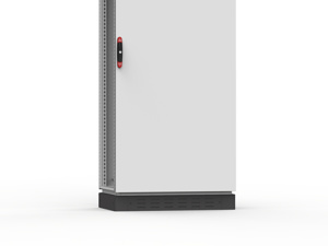 Ventilated Front/Rear Plinths, PV, 100x1198x62mm, Zinc Plated, Mild Steel