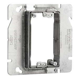 nVent Caddy 4-11/16 Square Box Adjustable Plaster Rings