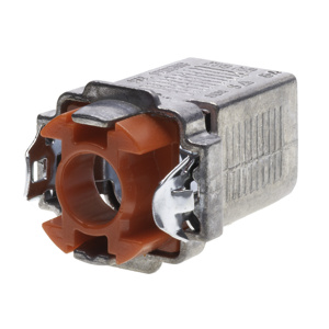 Bridgeport Fittings Insulated AC / MC Snap-in Connectors 3/8 in