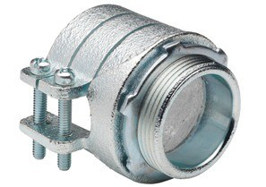 Bridgeport Fittings 400-DC2 Series Flexible Squeeze Connectors 3 in Squeeze