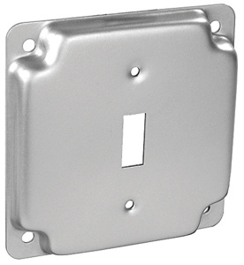 Southwire 4 Square Box Industrial Covers Toggle Switch 1/2 in Raised