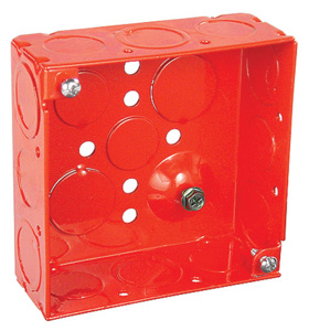 52151-RED 4IN SQ FIRE BOX