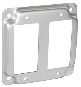 Southwire 4 Square Box Industrial Covers 2 Decorator/GFCI 1/2 in Raised