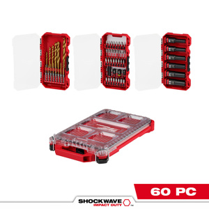Milwaukee Impact Drill / Driver Bit Sets 60 Piece