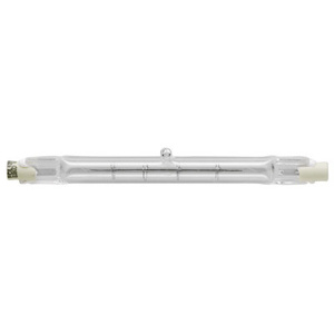 Eiko Quartzline® Series Double End Quartz Lamps T3 100 W Recessed Single Contact (R7s)