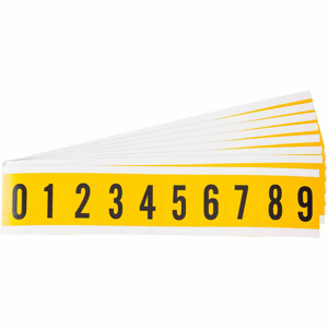Brady 1530 Series Number and Letter Labels
